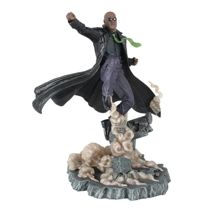 Diamond Select Toys The Matrix Gallery: Morpheus Deluxe PVC Statue