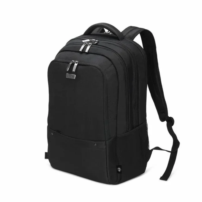 Dicota Backpack Plus SPIN 14-15,6 pulgadas, mochila para portátil, bolsa de trabajo para llevar el portátil, funda deportiva y ligera para portátil, negra