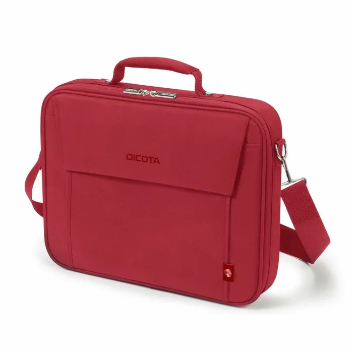 DICOTA Eco Multi BASE 43,9 cm (17.3″) Maletín Rojo