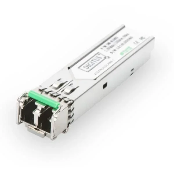 Digitus – Transceptor SFP para módulo Gigabit Switch singlemode (LC 1550 nm, Duplex mini GBIC, hasta 80 km)
