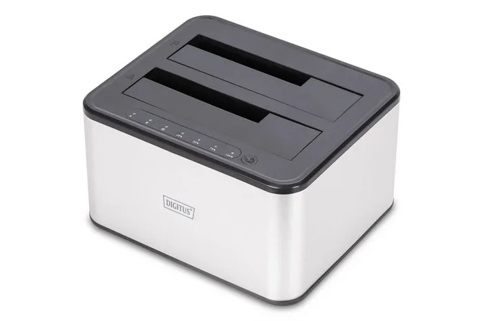 Digitus estación de acoplamiento usb 3.0 dual sata hdd 2,5″/ 3,5
