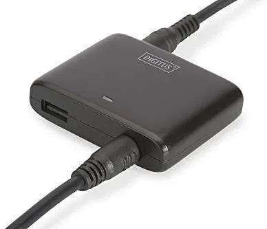 Digitus Unidad de fuente de alimentación universal portátil para el coche, 90 W