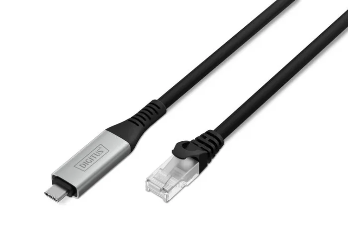 Digitus USB-C 3.2 Gen1 – Cable Ethernet RJ45, 1 Gbit/s, 5 m