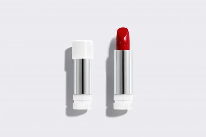 Dior Rouge Dior Satin Refill Barra De Labios 999 Fini Matt