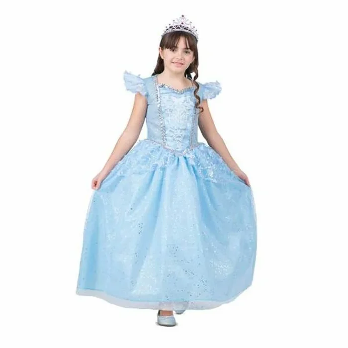 Disfraz para Niños My Other Me Azul Princesa 3 Piezas 7-9 Años