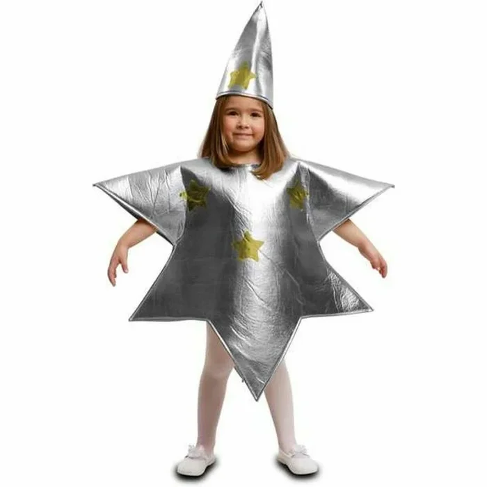 Disfraz para Niños My Other Me Plateado Estrella 3-4 Años