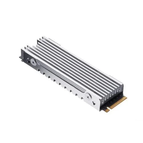 Disipador de Calor de Aluminio Finalcool para SSD Nvme M.2 2280 para PC de Escritorio y PS5 (Plateado)