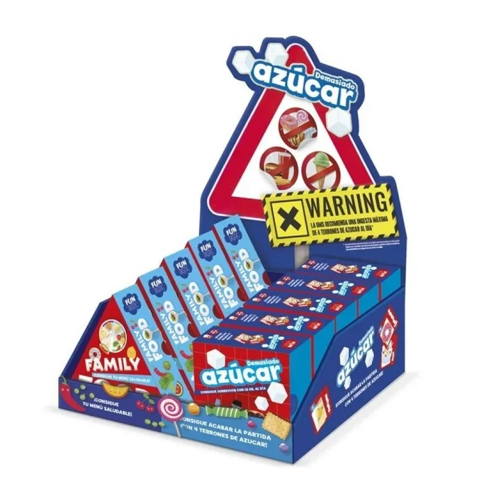 Display funtastic family food + demasiado azucar