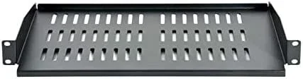 DKD Home Decor Bandeja Fija para Armario Rack 2LAN ARABF1U10R 19″