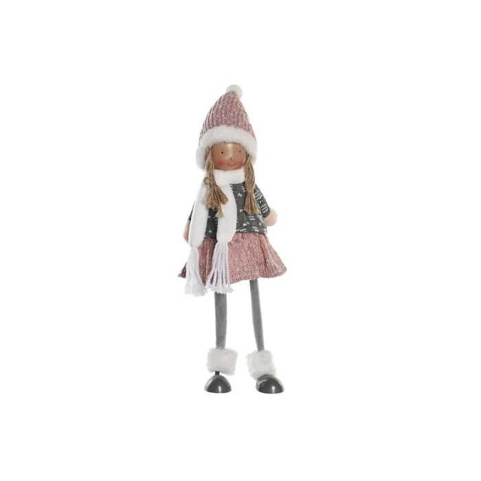 DKD Home Decor Figura Decorativa de la Marca, Color Multicolor, de poliéster (15 x 9 x 43 centímetros) (2 Unidades)