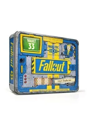 Doctor Collector Fallout Lucy’s Dweller Kit, Edición de Colección Oficial con Accesorios exclusivos en Caja de Metal
