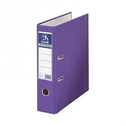 Dohe Archivador Palanca, A-4, Lomo Ancho Rado, Morado, 12U