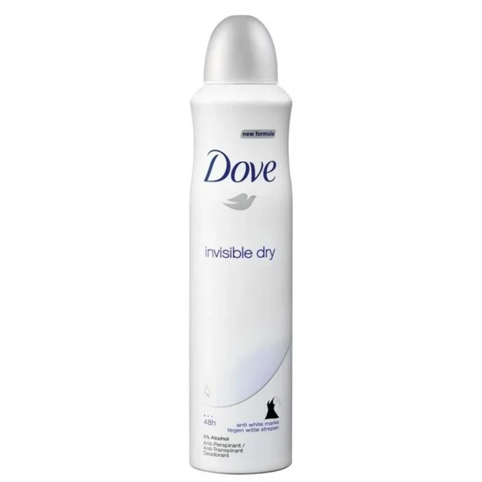 Dove Desodorante Aerosol Antitranspirante Invisible 200 ml – Pack de 6