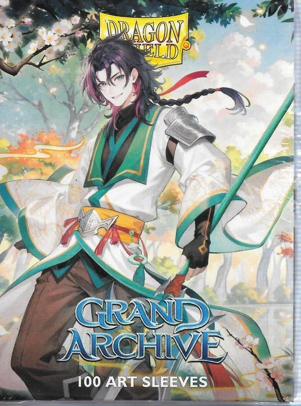 Dragon Shield Sleeves: Matte Art: Grand Archive: JIN Fate Defiant (100 unidades)