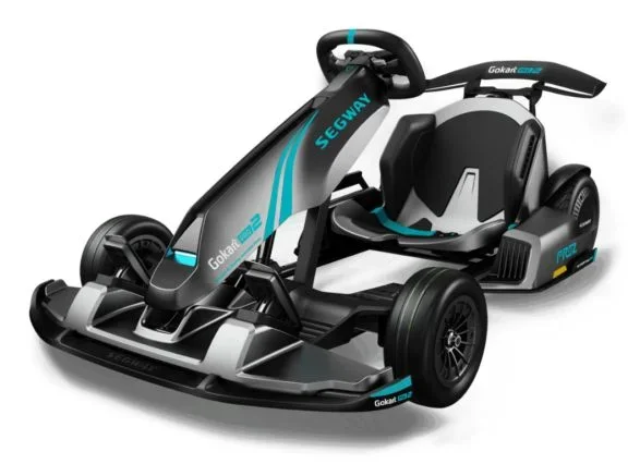 Draisienne électrique 3 en 1 Segway Gokart PRO 2 4800 W Noir et bleu