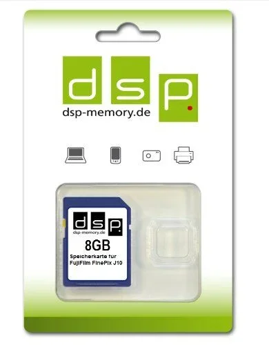 DSP Memory Z de 4051557408678 8 GB tarjeta de memoria para Fujifilm FinePix J10