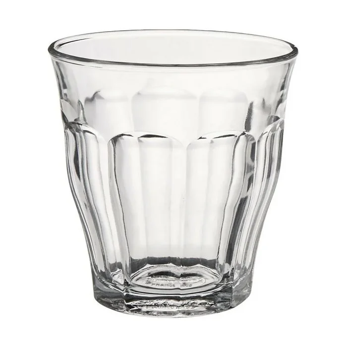 DUALEX 1025AB06 / 6 Vidrio de agua Picardie sin marca de llenado, 160 ml, paquete de 6
