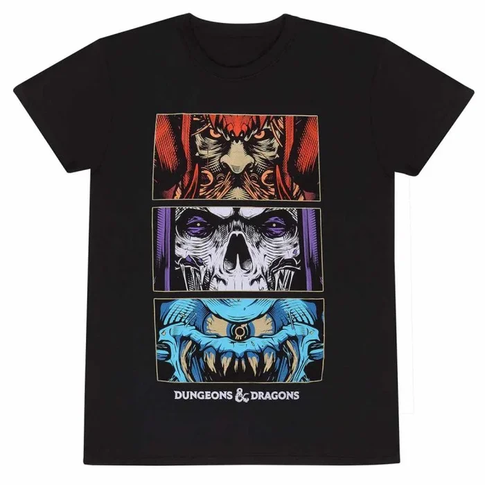 Dungeons and dragons – guidebooks (unisex black t-shirt) medium
