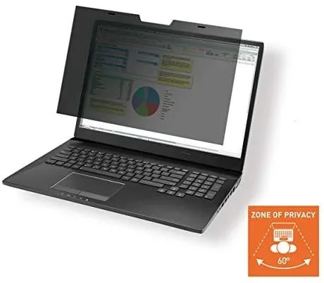 Durable 514357 filtro para monitor Filtro de privacidad para pantallas sin marco 33,8 cm (13.3″)