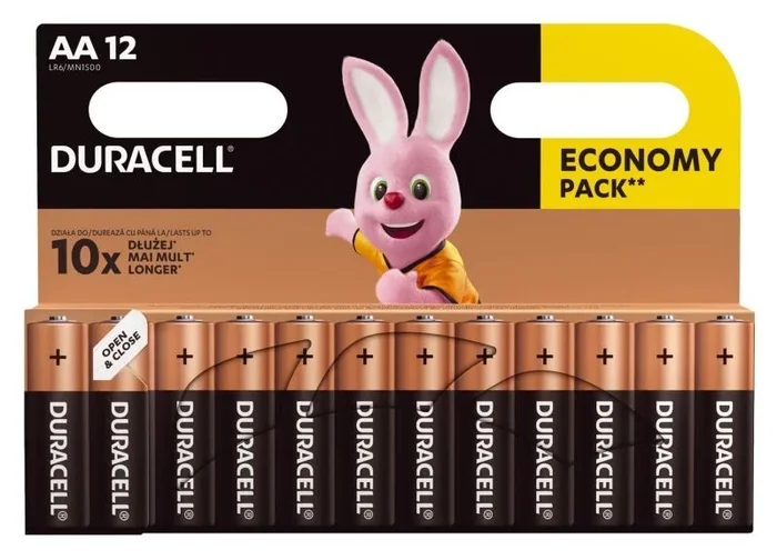 Duracell 5000394203334 pila doméstica Batería de un solo uso AA Alcalino