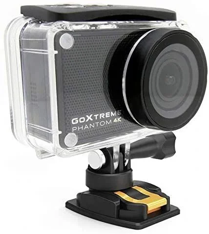 Easypix Cámara Deportiva GoXtreme Phantom Color Negro, 4K, Wi