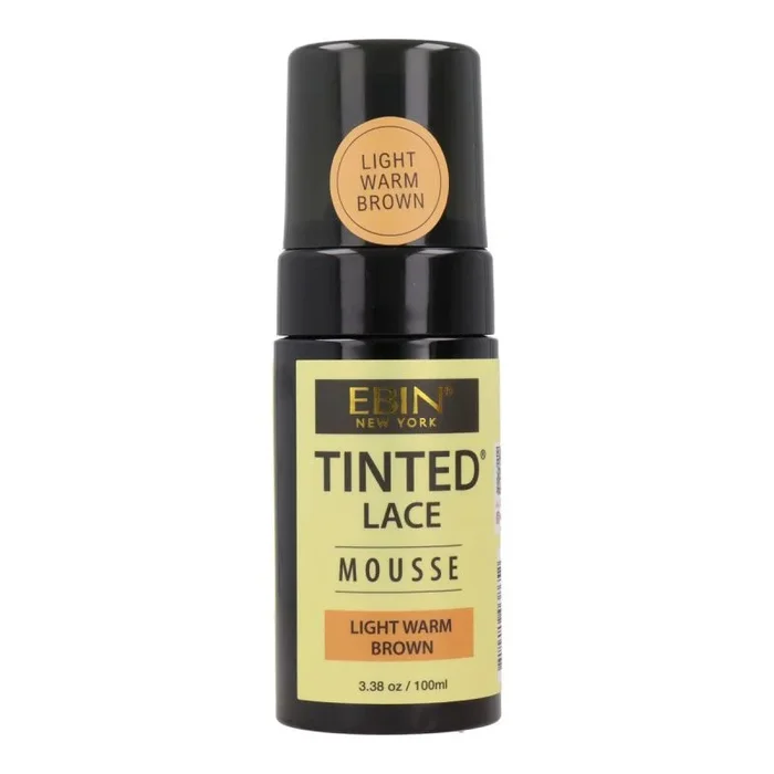EBIN NEW YORK MOUSSE DE ENCAJE TINTADO – 3.3 oz/100ml – Marrón Cálido Claro