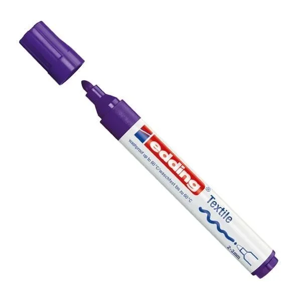 Edding Textielmarker e-4500 marcador Violeta