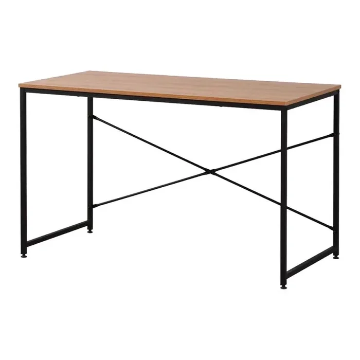 EDM Escritorio 75195 Negro Madera Metal 120 x 60 x 74 cm