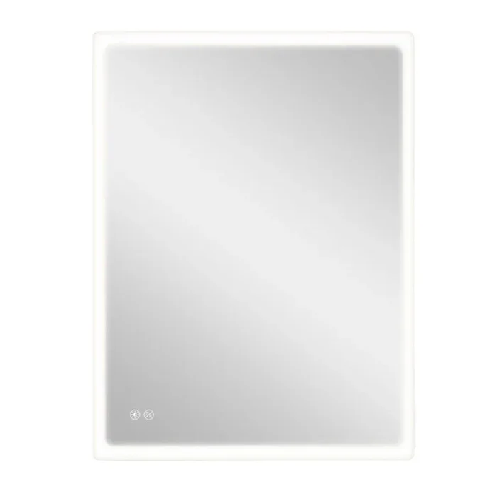 EDM Espejo Rectangular con led 20W 80x60cm
