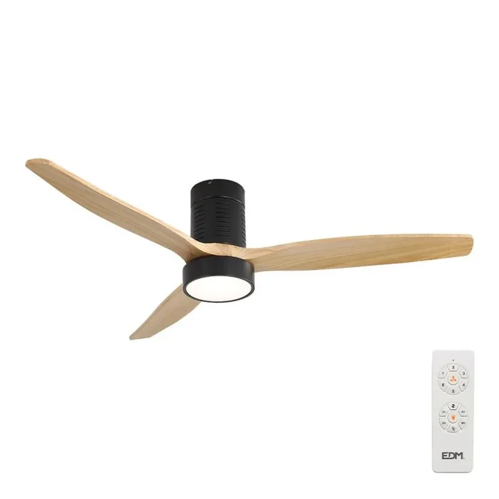 EDM Ventilador de Techo con Luz 33823 Kara 30 W 2190 Lm