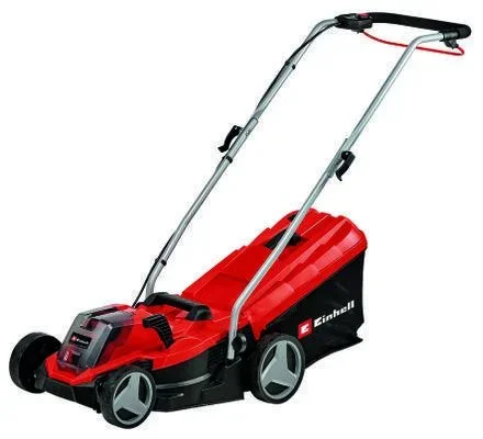 Einhell GE-CM 18/33 Li-Solo cortadora de césped Cortacésped de empuje a gasolina Batería Negro, Rojo