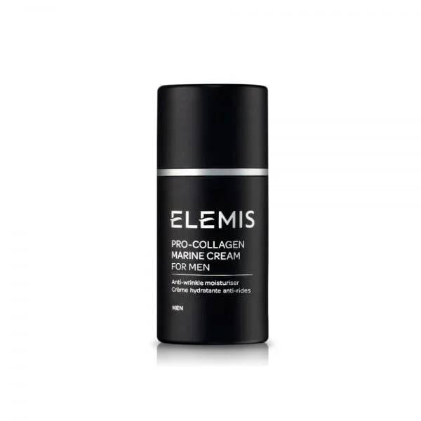 Elemis Crema Marina Pro-colágeno Para Hombres Hidratante Antiarrugas Loción Facial Antienvejecimiento Con Padina Pavonica, Ginkgo Biloba Y Abyssine Reafirma, Suaviza E Hidrata Crema De Día Para Hombres, 30ml
