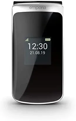 Emporia TOUCHsmart 8,51 cm (3.35″) SIM única Android 8.1 4G MicroUSB 1 GB 4 GB 1400 mAh Negro, Plata