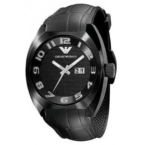 Emporio Armani Reloj analogico para Hombre de Cuarzo con Correa en Caucho AR5844
