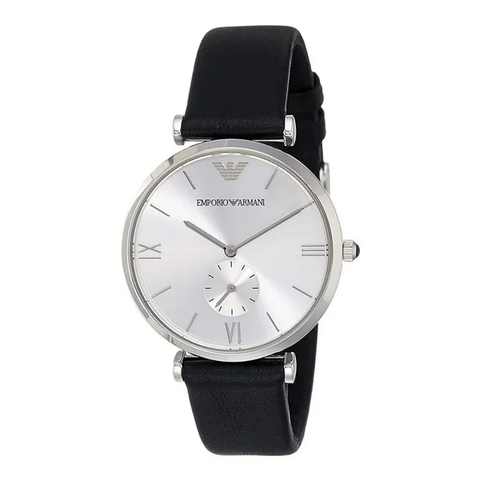 Emporio Armani Reloj Analógico para Hombre de Cuarzo con Correa en Cuero AR1674