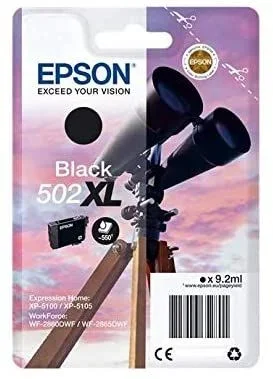 Epson 502XL 9.2ml 550páginas Negro cartucho de tinta