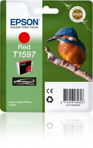 Epson Cartucho T1597 rojo