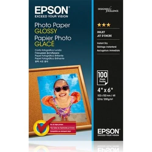 Epson Photo Paper Glossy – 10x15cm – 100 Hojas
