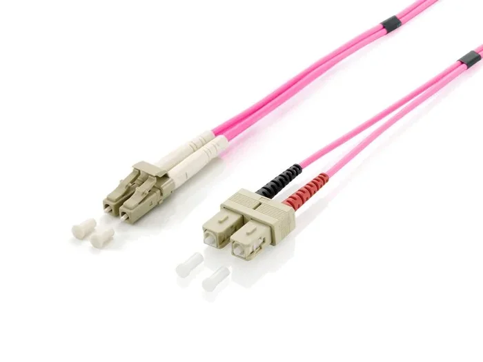 Equip 255538 Cable de fibra óptica e InfiniBand 20 m 2x LC 2x SC Rosa