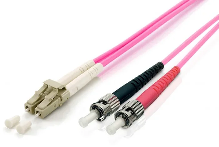 Equip 255542 Cable de fibra óptica e InfiniBand 2 m LC ST Violeta