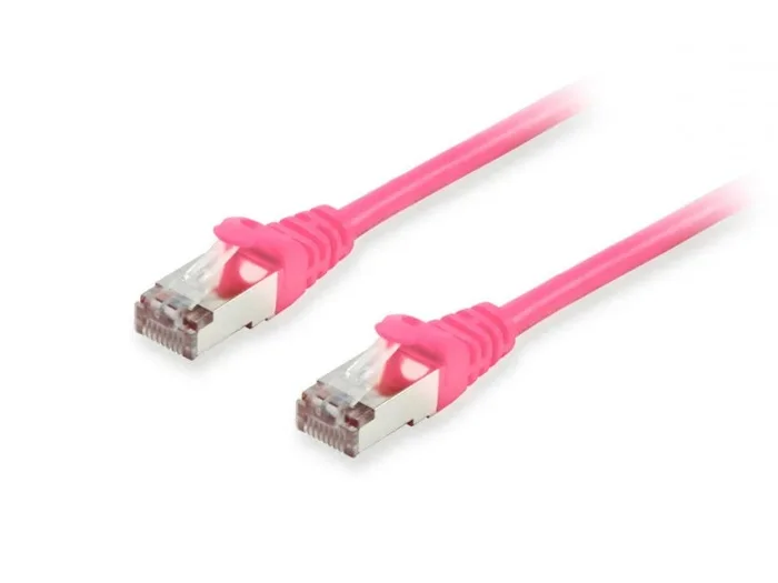 Equip 606909 cable de red Rosa 15 m Cat6a S/FTP (S-STP)