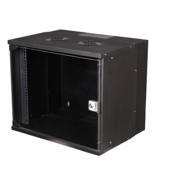 Equip EWM-09-5440-B armario rack 9U Bastidor de pared Negro