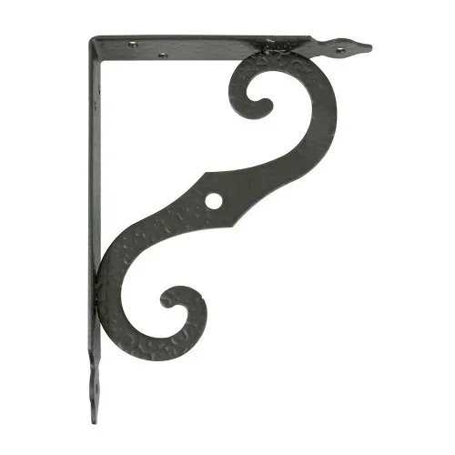 Escuadra de acero negro (s) 200 100 x 90 mm