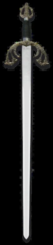 Espada Tizona Del Cid Campeador Para Coleccionistas de 101 cm de longitud y hoja de acero inoxidable 31484