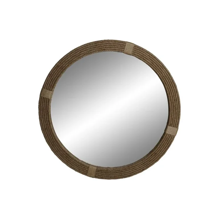 Espejo de Pared Home ESPRIT Natural 90 x 3 x 90 cm – Marca: Home ESPRIT – EAN: 8424002159894
