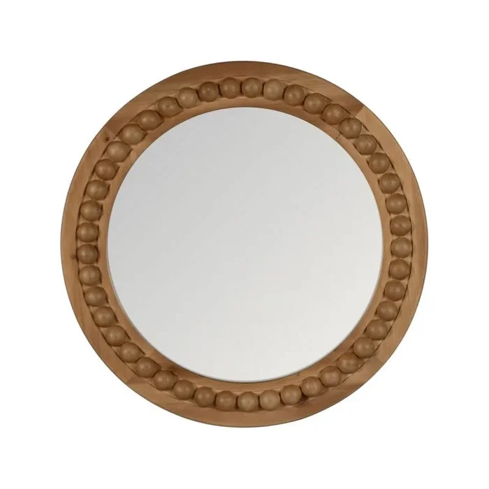 Espejo de Pared Natural 50,5 x 3 x 50,5 cm – Marca: BigBuy Home – EAN: 8445146126757