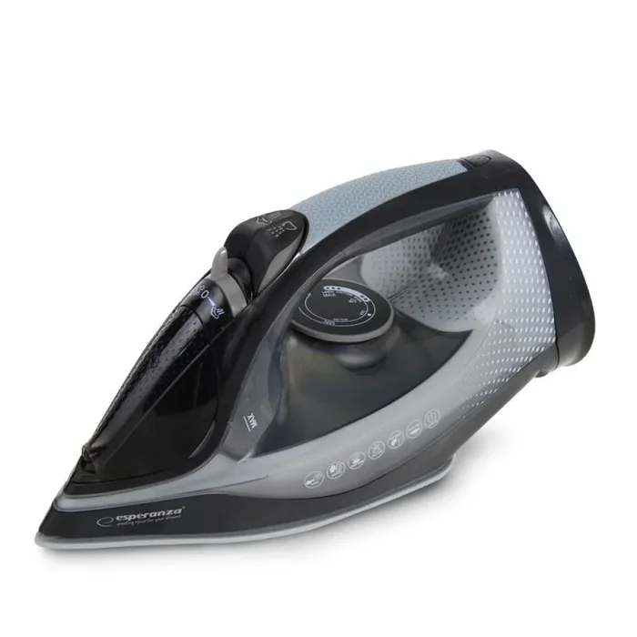 Esperanza ehi011 plancha de vapor placa vitrocerámica gris, negro 2600 w