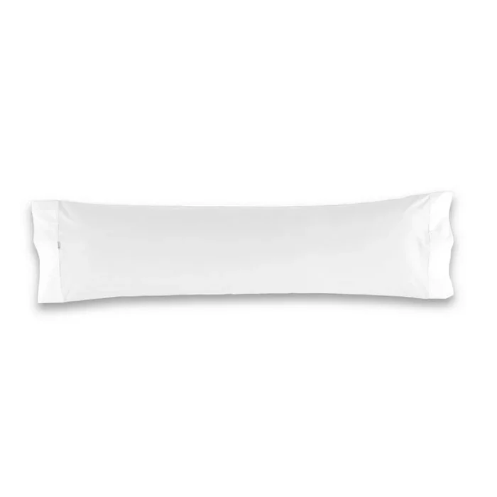 ESTELIA – Funda de Almohada satén de 300 Hilos – 45×110 cm – 100% algodón – 300 Hilos