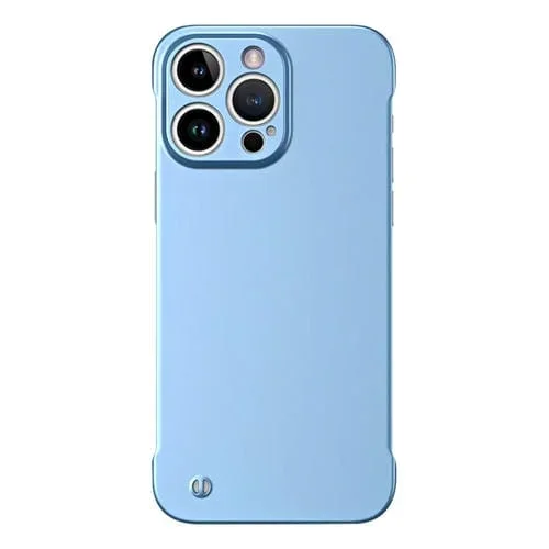 Estuche híbrido para iPhone 11 Pro con pintura metálica sin marco (Azul Sierra)