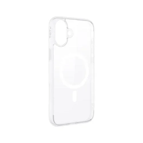 Estuche Magnético para iPhone 16 Totudesign PC-5 Crystal Shield Series Magsafe (Transparente)